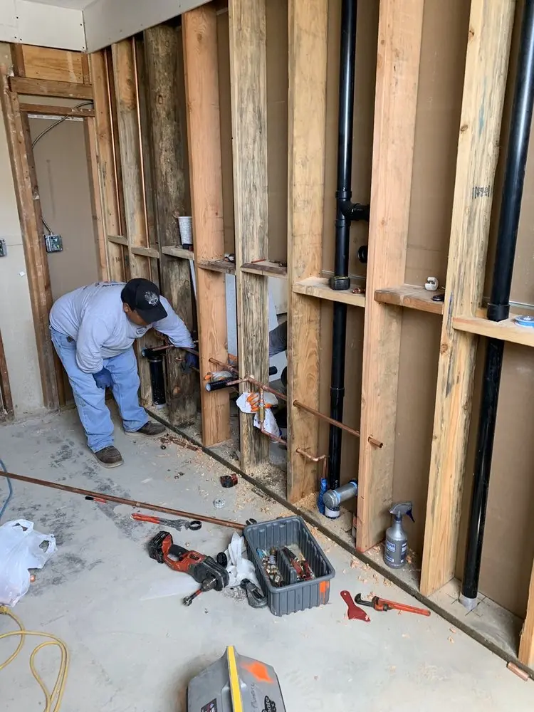 Commercial rough-in plumbing for Water Heater Replacement in Palmer Lake